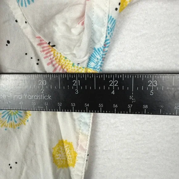 RVCA Luke Pelletier Fireworks AOP Short Sleeve Pocket Button Shirt Mens XL - Picture 7 of 8